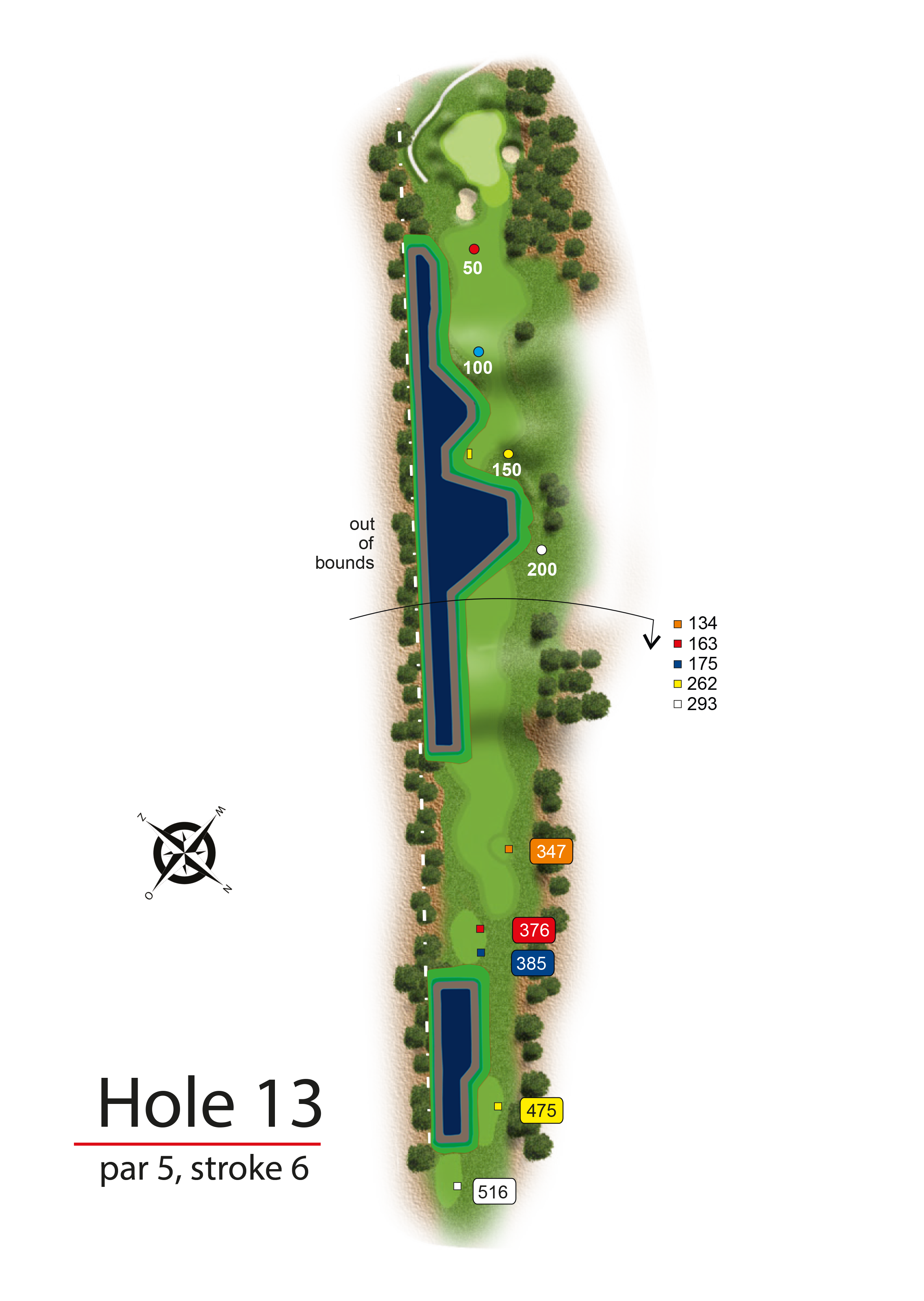 Hole 13 - simple