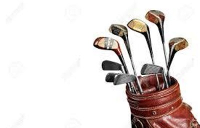 Inruil oude golfclubs of - tassen