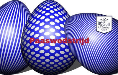 Paaswedstrijd op Paasmaandag 22 april a.s.
